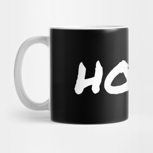 letter white Mug